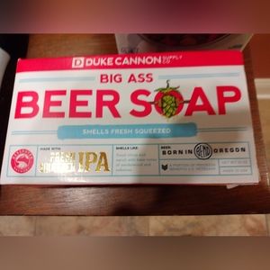 Beer soap